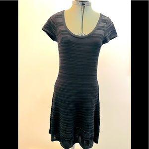 Rebecca Minkoff Black knit dress  size Large